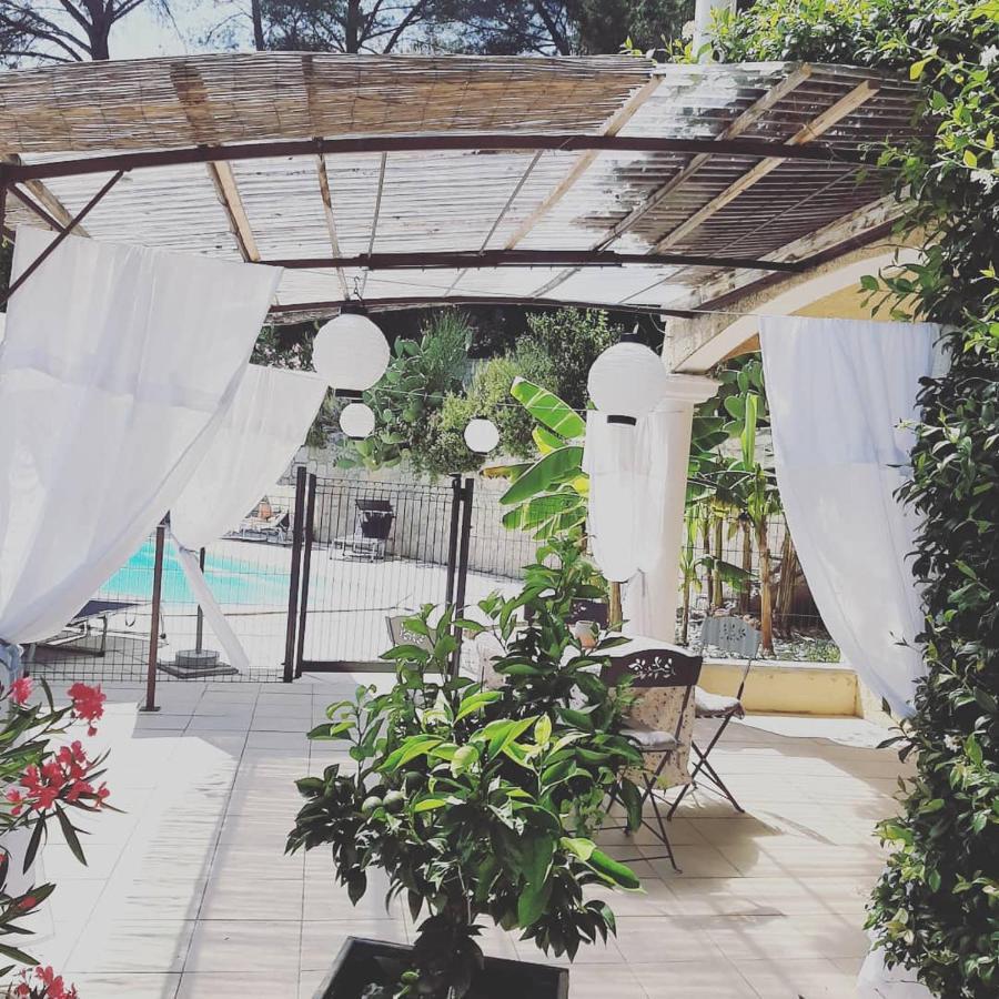 La Villa Jasmin Montauroux Bagian luar foto