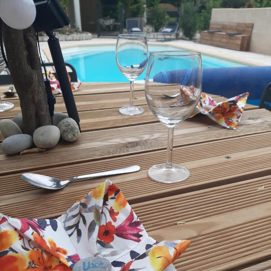 La Villa Jasmin Montauroux Bagian luar foto
