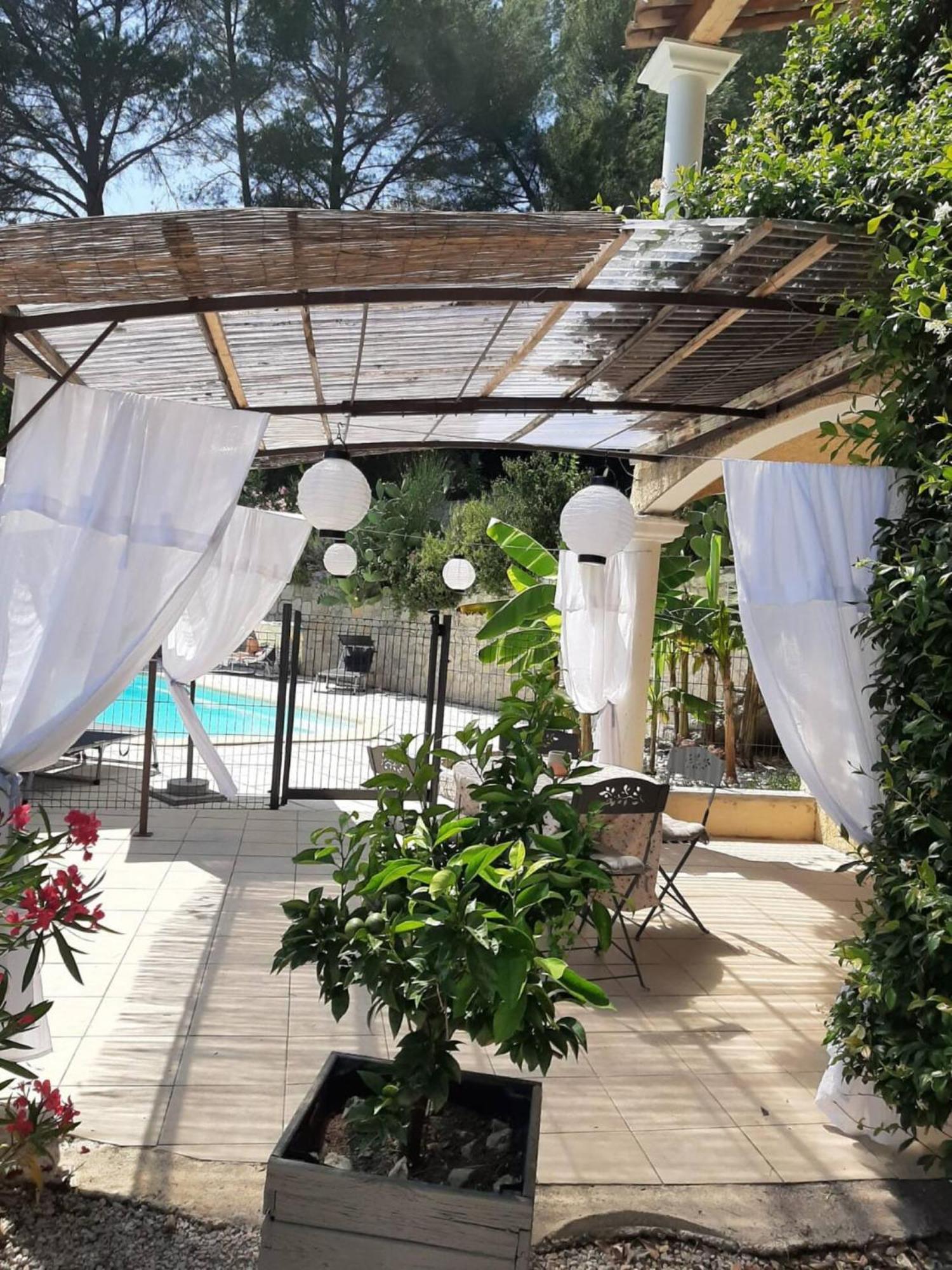 La Villa Jasmin Montauroux Bagian luar foto